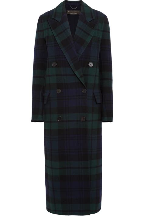 burberry navy plaid coat|burberry wool coat outlet.